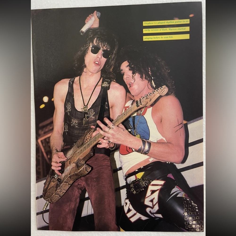 Vintage Ratt pinup